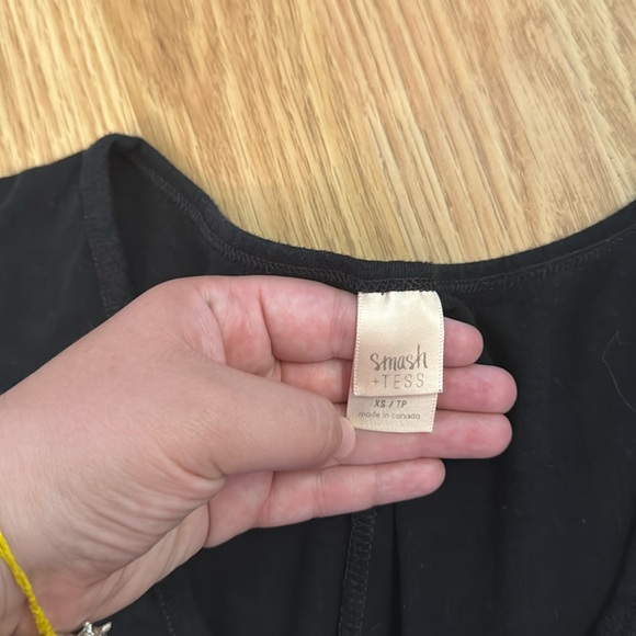 Smash + Tess Sunday Romper in Midnight Black - Picture 10 of 15